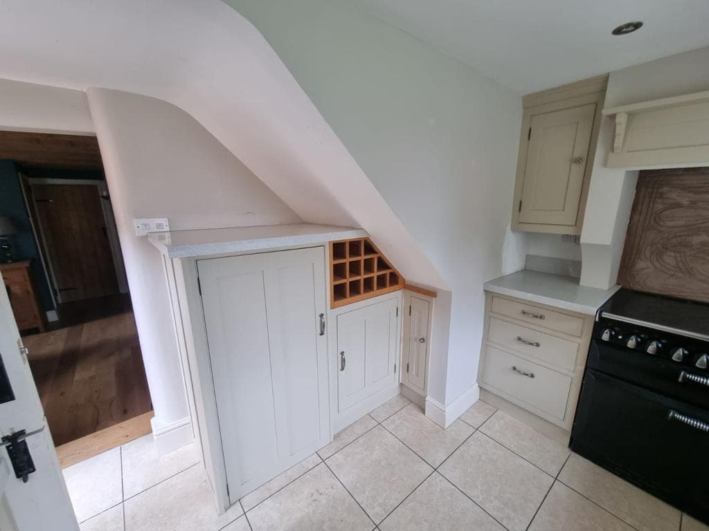 Fitted kitchen respray