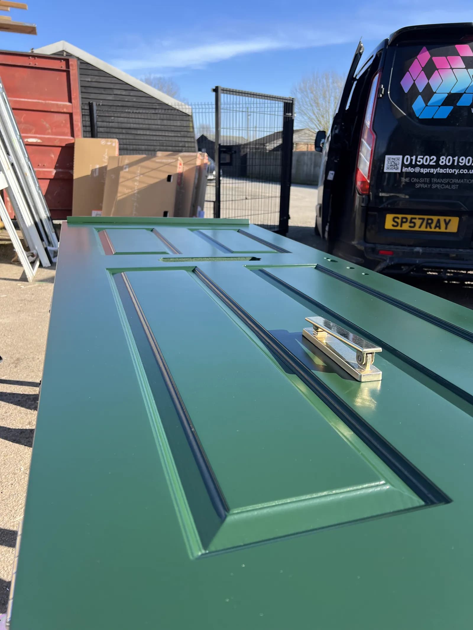 uPVC Spraying in Ipswich